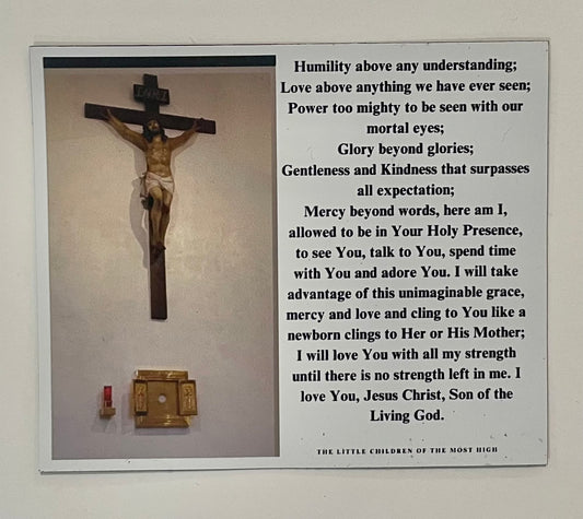 Prayer magnet in English (Pre order within 3 weeks)